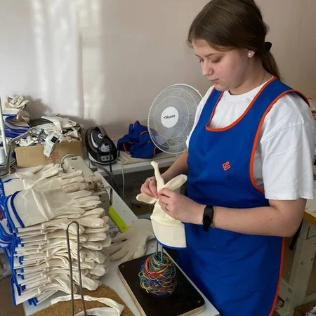 ПРОИЗВОДСТВЕННАЯ ПРАКТИКА СТУДЕНТОВ ПО ПРОФЕССИИ "ЗАКРОЙЩИК"