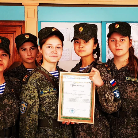 Республиканский смотр-конкурс строевой подготовки, посвященный 74-годовщине победы в Великой Отечественной Войне