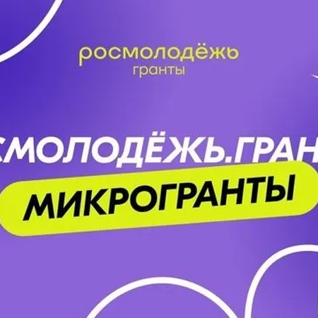 РОСМОЛОДЕЖЬ. ГРАНТЫ: МИКРОГРАНТЫ.