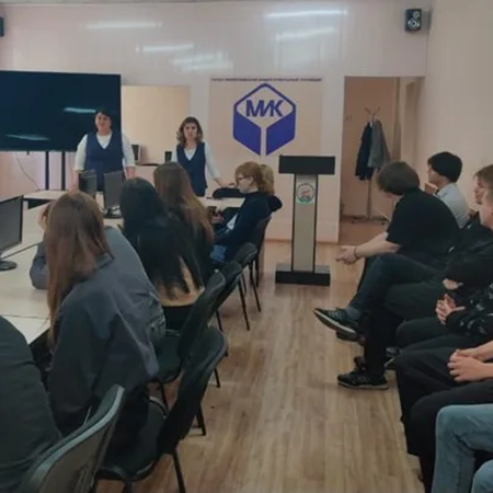 СОТРУДНИКИ ЦЕНТРА ЗАНЯТОСТИ НАСЕЛЕНИЯ ПРОВЕЛИ ПРОФОРИЕНТАЦИОННЫЕ БЕСЕДЫ С ОБУЧАЮЩИМИСЯ НАШЕГО КОЛЛЕДЖА