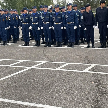 КАДЕТЫ 2 КУРСА ПРИНЯЛИ УЧАСТИЕ В СМОТР-КОНКУРСЕ НА ЛУЧШИЙ ПАРАДНЫЙ РАСЧЕТ